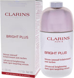 Clarins Bright plus Advanced Brightening Dark Spot-Targeting Serum for Unisex - 1.7 Oz Serum