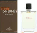 Hermes Terre D'Hermes Eau De Toilette Spray for Men, 100Ml, Edt Spray