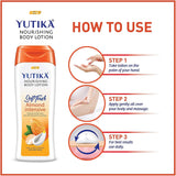 Yutika Nourishing Soft Touch Body Lotion Almond Intensive 300Ml (Pack of 2)