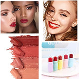 Ausale Mini Capsule Lipstick Set 12 Colors Matte Lipstick Pill Shaped Lipstick Waterproof Long Lasting Make up Lip Capsules Lipstick