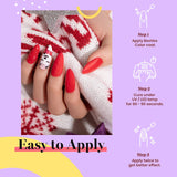 Beetles Gel Nail Polish, 1 Pcs 15Ml 0.51OZ Red Color Soak off U V LED Gel Polish Nail Art Design Manicure Salon DIY Salon Gel