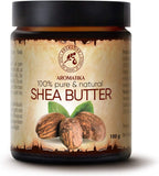 African Shea Butter 100G - Butyrospermum Parkii Butter - Refined - Shea Butter for Beauty - Massage - Face & Body Moisture - Beauty Care - Lip Care - Hand & Nail Care - Hair Care