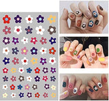 DAWNTREES Nail Stickers,8 Sheets Butterfly Nail Decals Nail Accessories for Women Girl Kids Nail Stickers，Diy，For Nail Art Decorations Supplies Women Girls Gift