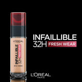 L'Oréal Paris Infallible 32HR Freshwear Foundation with SPF25 and Vitamin C - 145 Rose Beige