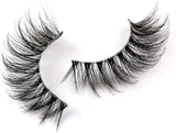 False Eyelashes Russian Strip Lashes, D/DD Curl Mink Lashes, Natural False Lashes, Fluffy Eyelashes Mink, Faux Mink Eyelashes Natural Look, Natural Wispies False Eyelashes (AY21)