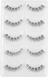 Manga Lashes False Eyelashes Look like Individual Clusters Fluffy Faux Mink Lashes Natural Look 5 Pairs False Lashes (AW11)