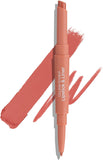 Mcobeauty Double-Ended Lipstick and Liner - Natural Peach for Women 0.066 Oz Lipstick