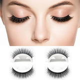 Reusable Self Adhesive False Eyelashes No Glue or Eyeliner Lashes Eyelashes Easy to Put on Non-Slip Waterproof Self Sticking False Lashes for Women 2 Pairs (F02)