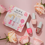 OPI NATURE STRONG Vegan Nail Polish, Natural Origin, Cruelty-Free Nail Lacquer - Trio Gift Set (Big Bloom Energy, Let Nature Take It'S Quartz, Intentions Are Rose Gold)