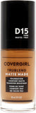 Covergirl Trublend Matte Made Liquid Foundation - D15 Warm Tawny for Women 1 Oz Foundation