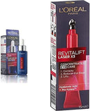 L'Oréal Paris Revitalift Laser, Anti-Wrinkle Skincare with Pro-Xylane & Retinol, Duo Bundle - Laser Pure Retinol Face Serum 30Ml & Laser X3 Eye Cream 15Ml