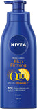 NIVEA Q10 plus C Rich Firming & Moisturising Body Lotion for Dry Skin, Enriched with Powerful Coenzyme Q10 & Vitamin C. Moisturiser for Noticeably Firmer Skin, 400Ml