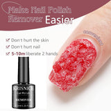 KRISNICE Gel Nail Polish Remover, Professional Remove Gel Nail Polish, Gel Polish Remover for Nails, No Need for Foil, Quick & Easy Polish Remover in 2-3 Minutes, No Need Soaking or Wrapping (KXJ2-001)