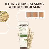 Aveeno Daily Moisturising Non-Greasy Fragrance Free Body Lotion 48-Hour Hydration Soothe Normal Dry Sensitive Skin 71Ml