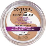 Covergirl Simply Ageless Instant Wrinkle Defying Foundation #210 Classic Ivory 12G