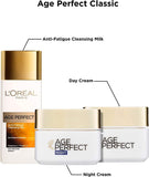 L'Oréal Paris Age Perfect Hydrating Night Cream for Mature Skin, with Soya Bean Extract and Melanin Block, 50Ml