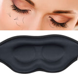 Gootrades Eye Mask for Lash Extensions,3D Contoured 25Mm Deep Pockets Design Lash Protect Sleep Mask, Soft Memory Foam, Adjustable Headband Strap for Lashes Aftercare