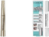 L'Oréal Paris Telescopic Lengthening Mascara Black & Clinically Proven Lash Serum with Hyaluronic Acid 1.9Ml, Duo Bundle for Longer Lashes