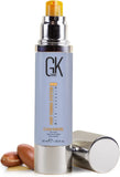 GK HAIR Global Keratin Leave in Cashmere Hair Smoothing and Styling Cream (1.69 Fl Oz/50Ml) Argan Oil for Anti-Frizz Sleek Shine and Hydrates Dry Damaged and Unmanageable Hair Repair