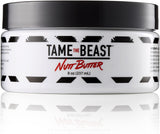 Tame the Beast Nutt Butter Mens Lotion for Groin Back & Body - Essential Oils Tingle with Eucalyptus, Aloe, Cocoa, Vitamin E - Anti-Aging, Anti-Chafing Cream, Anti-Dry Skin, Anti-Sagging By