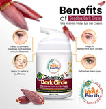 The Indie Earth Good Bye Dark Circles Vita Rich under Eye Gel Cream with Potato Starch, Red Banana Flower Extract and Retinol 50Ml Best under Eye Gel to Reduce Dark Circles, Puffiness and Fine Lines