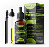 Castor Oil-Cold Pressed, for Hair Growth, Bold Eyelashes & Eyebrows, Moisturizes Skin, Nails & Cuticles. Anti-Aging (30Ml)