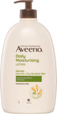 Aveeno Daily Moisturising Non-Greasy Fragrance Free Body Lotion 48-Hour Hydration Soothe Normal Dry Sensitive Skin 532Ml