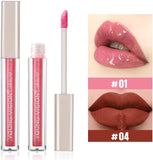 Balee Lip Gloss Set, 5PCS Matte Liquid Lip Glosses & 1PC High Shine Lip Gloss,Long Lasting Waterproof Non-Stick Cup Not-Fade Lipstick Lipgloss Kit for Women Girls Makeup Set