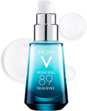 Vichy Mineral 89 Eyes Serum with Caffeine and Hyaluronic Acid, Moisturizing under Eye Cream Gel to Smooth Fine Lines and Hydrate Eye Area, Suitable for Sensitive Skin & Fragrance Free