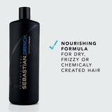 Sebastian Professional Drench Moisturizing Shampoo for Unisex, 33.8 Oz, 1014 Milliliters