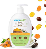 Mamaearth Ubtan Body Lotion with Turmeric & Kokum Butter for Glowing Skin – 400 Ml