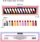 Ausale Mini Capsule Lipstick Set 12 Colors Matte Lipstick Pill Shaped Lipstick Waterproof Long Lasting Make up Lip Capsules Lipstick