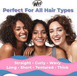 Wet Brush Original Detangler Brush - Tye Dye, Blush - All Hair Types - Ultra-Soft Intelliflex Bristles Glide through Tangles with Ease - Pain-Free Comb for Men, Women, Boys and Girls, Blush Tie Dye