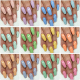 AIMEILI Soak off UV LED Gel Nail Polish Multicolour/Mix Colour/Combo Colour Set of 12Pcs X 8Ml