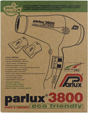 Parlux 3800 Ceramic & Ionic 2100W Hair Dryer, Pink