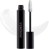 VERONNI Waterproof White Mascara Curlingthick Lengthening Eyelash Mascara,Lifts and Extends Lash Length, Clump Resistant, Non-Smudge Eyelash Colorful Extension Curl Mascara Makeup (White)