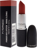 MAC Powder Kiss Lipstick - Devoted to Chili by MAC for Women - 0.1 Oz Lipstick