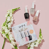 OPI Infinite Shine Trio Gift Set (Base Coat, Tickle My France-Y, Top Coat)