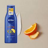 NIVEA Q10 plus C Firming Body Lotion (250Ml), 48Hr Nourishing Body Moisturiser with Q10 & Vitamin C, Moisturiser for Firm Skin, Firming Body Cream