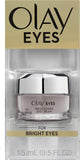 Olay Brightening Eye Cream for Dark Circles and Wrinkles, 15Ml