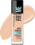 Maybelline Fit Me Matte & Pore Less Mattifying Liquid Foundation - Nude Beige