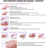 Round Press on Nails Medium Fake Nails Pink Glossy Glue on Nails Glitter Acrylic Nails Oval Stick on Nails for Women and Girls