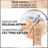 L'Oreal Paris True Match Nude Plumping Tinted Serum Tan 6-7