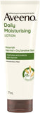 Aveeno Daily Moisturising Non-Greasy Fragrance Free Body Lotion 48-Hour Hydration Soothe Normal Dry Sensitive Skin 71Ml