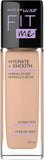 Maybelline New York Fit Me Dewy and Smooth Luminous Foundation - Buff Beige