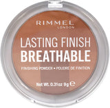 Rimmel London Lasting Finish Breathable Finishing Powder - 004 Deep for Women 0.31 Oz Powder