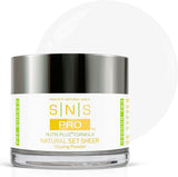 SNS Natural Set Sheer Dipping Powder, Sheer, 448 G