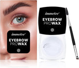 Immetee Eyebrow Soap Kit, Brows Soap Kit Clear, Eyebrow Wax Long Lasting Waterproof, 4D Feathery Brows Shaping Soap, Professional Eyebrow Enhancer Gel, 1PCS 30G Brows Makeup Balm. (1PACK)