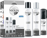 NIOXIN System 2 Trio Pack, Cleanser Shampoo + Scalp Therapy Revitalising Conditioner + Scalp and Hair Treatment (150Ml + 150Ml + 40Ml), for Natural Hair with Progressed Thinning