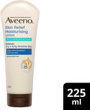 Aveeno Skin Relief Moisturising Non-Greasy Body Lotion 24-Hour Cool & Soothe Extra Dry Itchy Sensitive Skin 225Ml